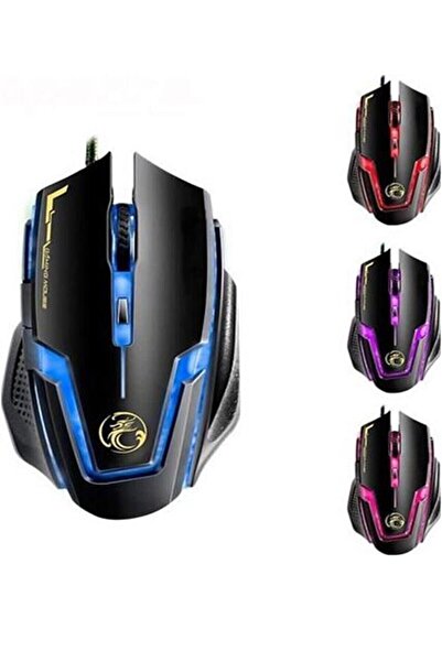 TahTicMer Sonia A9 Oyun Mouse Kablolu Usb Optik Oyuncu Mause Ergonomik Led Iş...