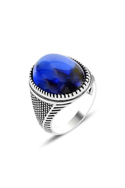 Argento Silver 925 Ayar Gümüş Erkek Yüzük