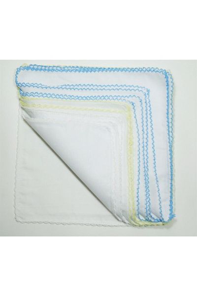 Sema Bebe Pack of 12 Mermerşahi Baby Wipes - Mouth Diapers Semammndl16