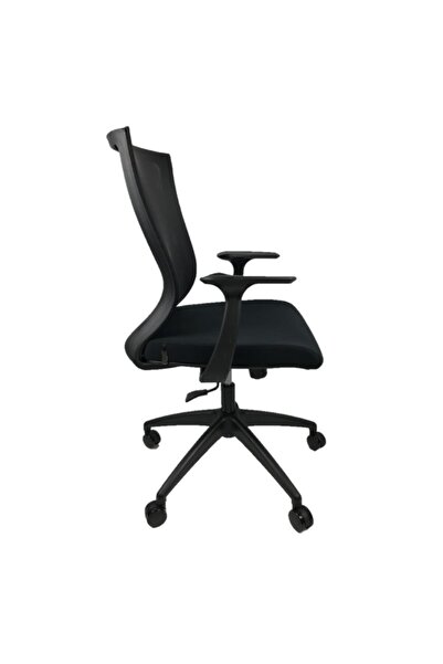 GOLDSİT Siyah Quatro Çalışma Koltuğu 100 T Siyah Deri