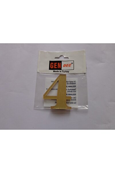 7 Cm Golden Yellow No:4