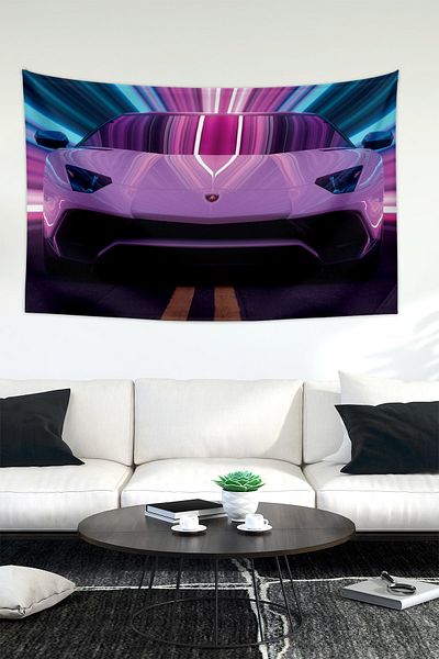 Vagonik Covor Tapet Lamborghini Art 150 X 100 Cm