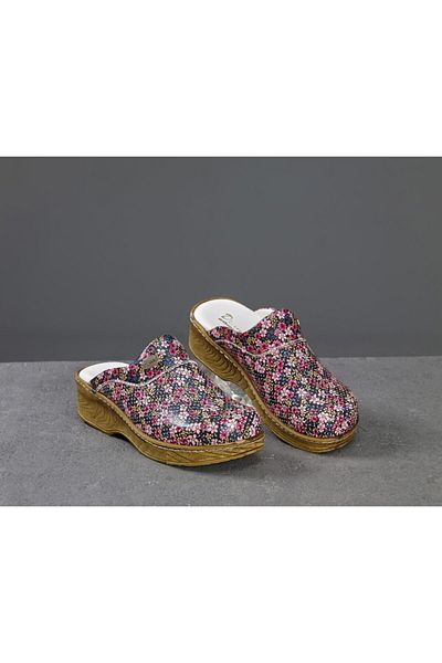 20tasarımterlik Flower Themed Orthopedic Sabo Nurse Doctor Hospital Slippers