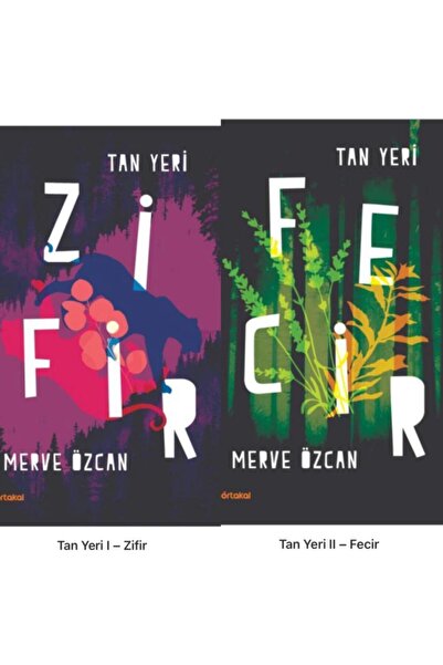 Portakal Kitap Merve Özcan Fecir Zifir 2 Kitap Set