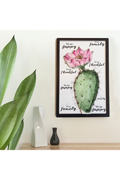 Filemo tasarım Ahşap 3d Yaprak Desenli Tablo Pano