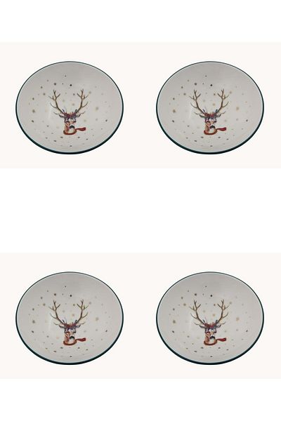 Porland Winter Bowl 12cm set of 4