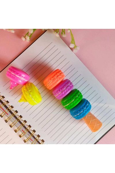 Linakırtasiye Macaron Highlighter Pen Set of 6