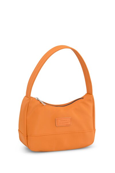 Housebags Жіноча помаранчева сумка в багеті 197