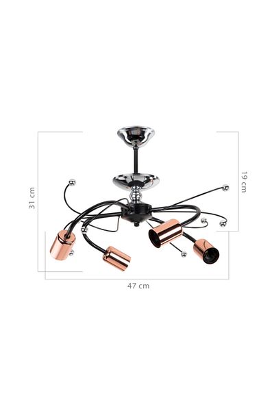 MANO Icon 4-Piece Chandelier