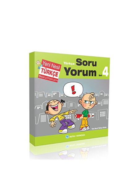 Mutlu Yayıncılık 4.sınıf Türkçe Soru Yorum Soru Bankası Mutlu Yayınları+dokun...