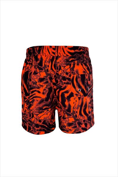 AYYILDIZ Чоловічі шорти з червоним візерунком 67845-21