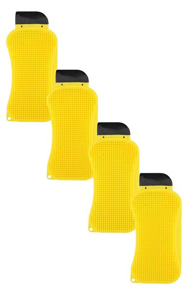 Buffer 4 Multi-Functional Practical Dishwashing Brush with Detergent Container