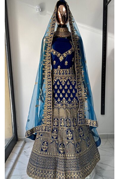 Aashiv's Collection Kına Elbisesi - Hint Elbisesi - Kaftan - Lehenga