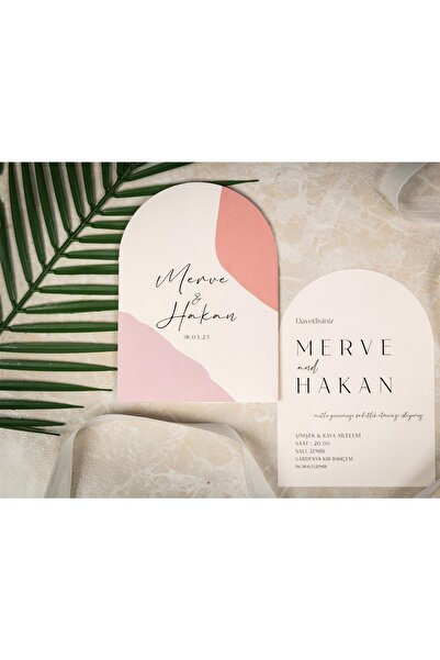 Genel Markalar Davetiye Düğün Nişan Davetiye (50 Adet )