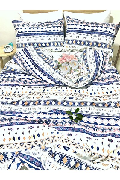 Sheri Home 2 Yastıklı Tek Kişilik Nevresim Takımı Diamond0204