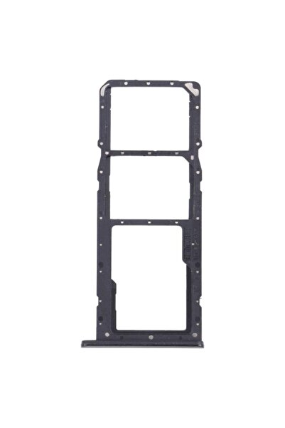 Fodos Realme C21 Sim Card Tray Drawer Apparatus Compatible with Rmx3201 - Black