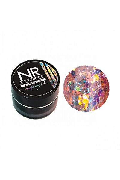 Kalıcı Oje Magic Crystal 01 – 7GR Işıltılı Tırnaklar İçin Dayanıklı Manikür