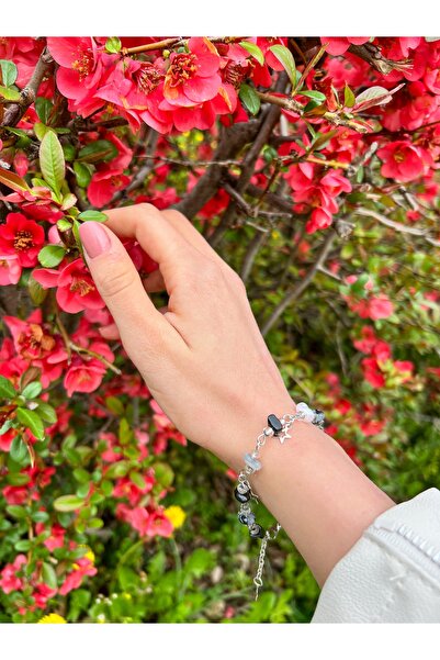 Mosby سوار من الحجر الطبيعي من حجر السج Y2k Fairycore