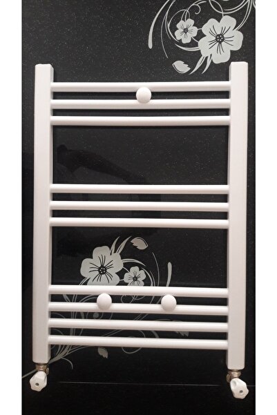 Eurasia Havlupan Towel Radiator 400x700 Beyaz 10 Borulu Havlupan 2 Adet Vanası