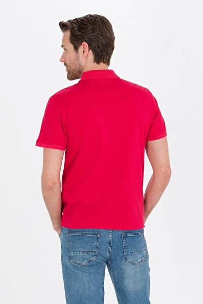 Pierre Cardin Slim Fit Polo Neck Basic T-shirt