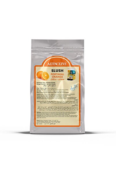 Altıncezve Ice Slush Karlı Buzlu Karlama Tozu | Portakal 1.250 gr - 10 L
