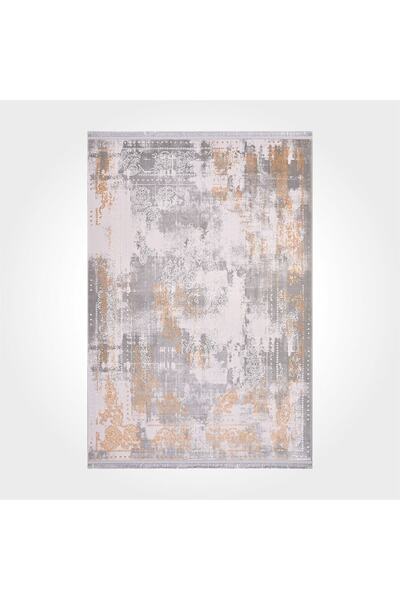 Crea Halı Crea Yolluk Halısı Klasik 100x300 Galaxy 13408 Gri