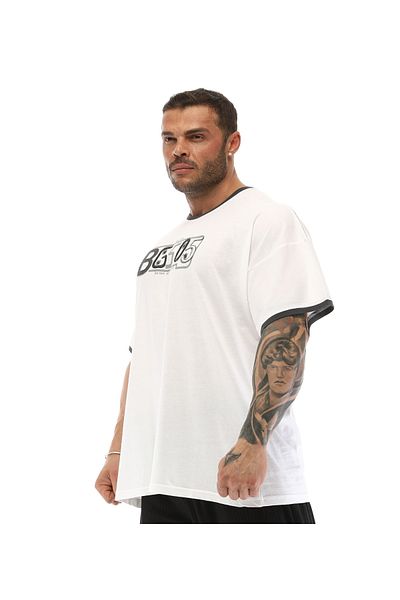 Big Sam White Training T-Shirt 2586
