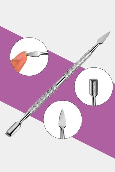 KozMood طقم تنظيف أظافر معدنية من الكرونك، إزالة وإزالة اللحوم من الكرونك الف...