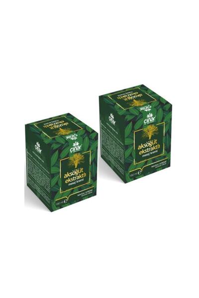 YK Çınar Aksöğüt Ekstraktlı Nemlendirici Masaj Kremi 2'li Paket 180 Ml*2 Adet