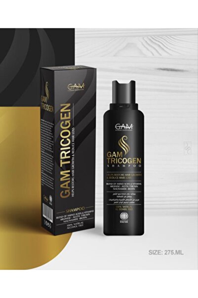 GAM Tricogen Anti-Shedding - Protects from Hair Breakage and Gives a Healthy Look 275ml Shampoo