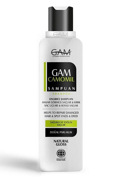 GAM Camomil 275 ml - Damaged Hair, Broken Hair Ends and Dyed Repair Shampoo