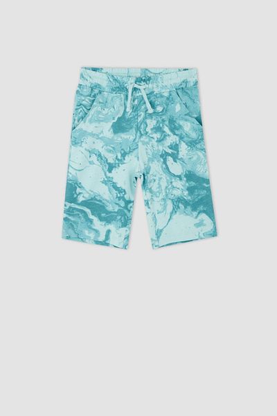 DeFacto Boy's Regular Fit Combed Cotton Shorts
