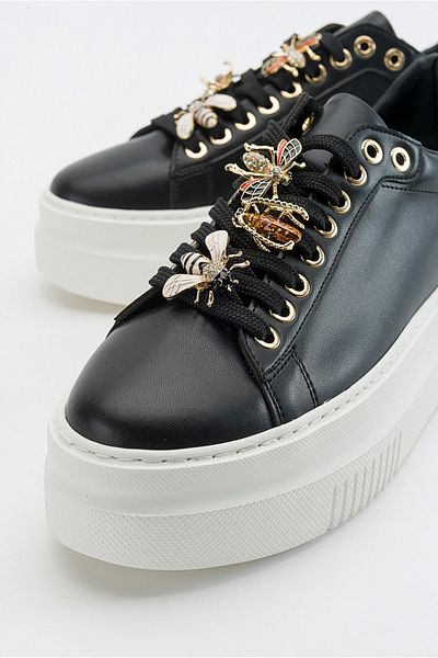 LuviShoes Ater Μαύρα Γυναικεία Αθλητικά Παπούτσια