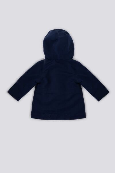U.S. Polo Assn. The Light Of Innocence Navy Blue Baby Girl Raincoat