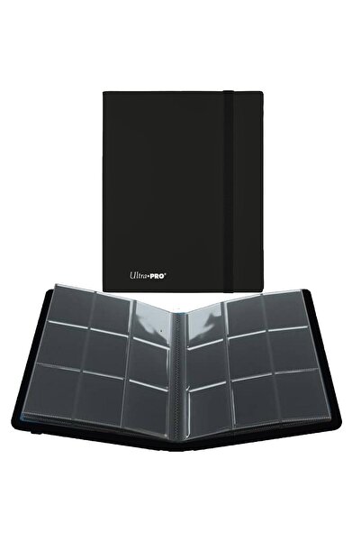 Ultra Pro ألبوم Pro Binder 9-pocket Eclipse Jet Black بسعة 360 بطاقة مع 9 جيوب