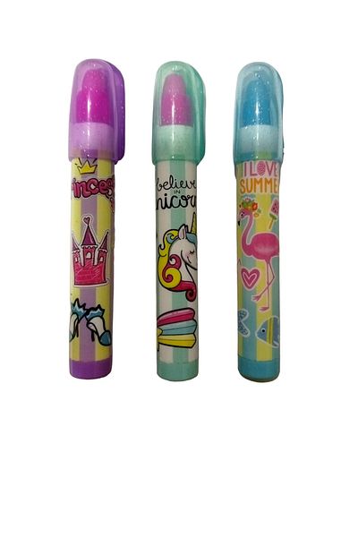 NaSaDAN Σετ Rocket Egg-Giving Eraser Girl 3 τεμαχίων