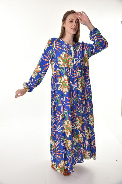 Dm Life Striped Viscose Dress