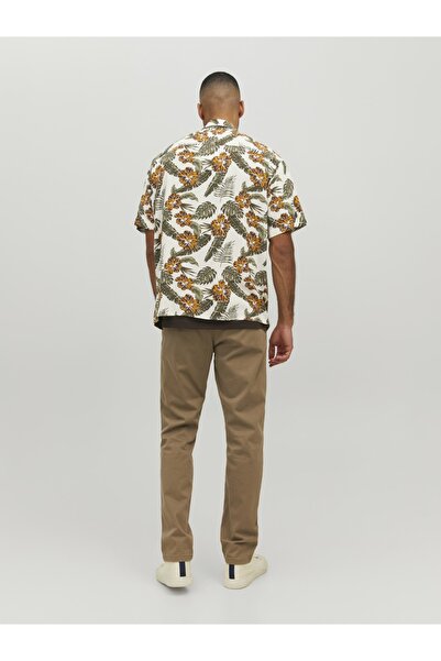 Jack & Jones Floral Patterned Short Sleeve Shirt - Jeff