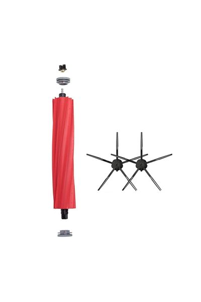 robotyedek Roborock S7 Maxv Ultra - Replacement Main and Side Brush 3 Pieces Compatible