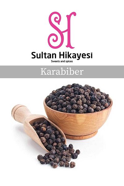 Sultan Hikayesi Black Pepper Grain 250 Gr