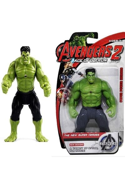 Çağrı Avengers Hulk Green Giant Man - Lighted Superheroes Toy Character Figure, Undefeated