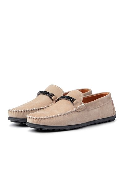 Ducavelli Halb Γνήσιο Δερμάτινο Ανδρικά Παπούτσια Casual, Loafers Παπούτσια, Ελαφρύ Παπούτσια, Loafers με αγκράφα, Suede Loafers