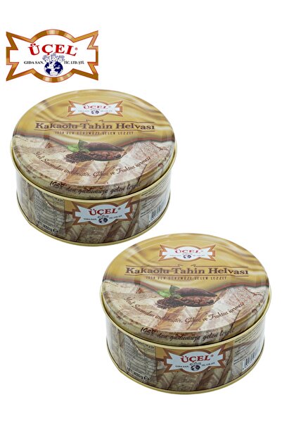 Üçel Tahini Halva with Cocoa 830Gr X2 Pieces