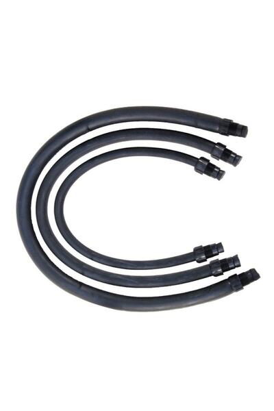 Beuchat Zıpkın Lastik 16 Mm Kaplinli Tek Çevirme, Siyah