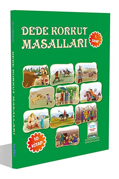 Parıltı Yayıncılık Dede Korkut Masalları Seti (10 Kitap)