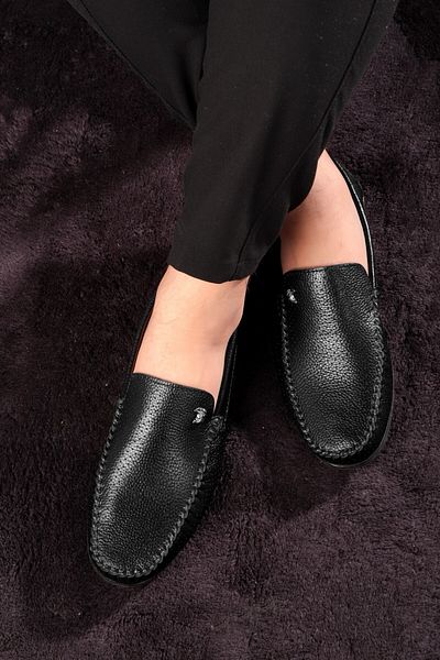 Ducavelli Fruga Genuine Leather Men's Casual Shoes, Loafer Shoes, Lightweight Shoes, Leather Loafer Shoes