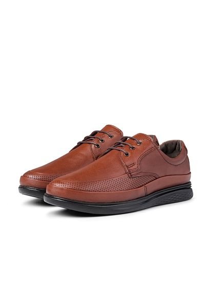 Ducavelli Poce Γνήσιο Δερμάτινο Comfort Orthopedic Ανδρικά Casual Παπούτσια, Πατερικά Παπούτσια, Ορθοπεδικά Παπούτσια