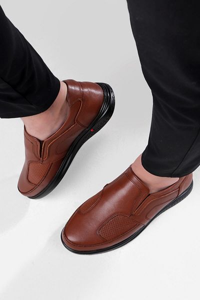 Ducavelli Lofor Γνήσιο Δέρμα Comfort Orthopedic Ανδρικά Casual Παπούτσια, Πατέρια Παπούτσια, Ορθοπεδικά Παπούτσια
