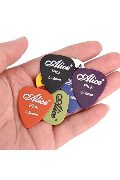 Vibratoy 10 Adet Gitar Penası Elektro Guitar Pick Akustik Gitar Penası 6 Kalı...