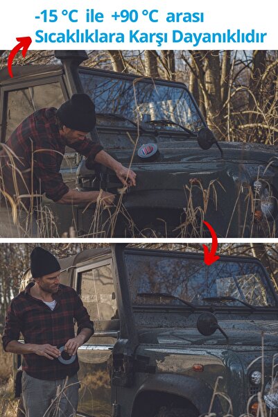 Tesa Ekstra Güçlü Duct Tamir Bandı, Ultra Power, 10m X 50mm, Siyah